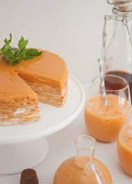 Iron Chef Shellie Turns 6 Crepe Cake Thai Milk Tea Desserts