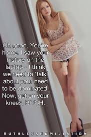 Tumblr Captioned Femdom Art | BDSM Fetish