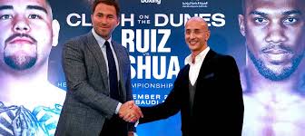 Frank Warren: "Hearn kann Andy Ruiz zwar verklagen, aber es wird nicht  einfach sein!"