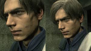 this resident evil 2 mod removes moles from leon s face but why e radio usa mod removes moles from leon s face