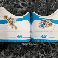A new legacy, while never specifically mentioning 1996's space jam, has plenty of ties to the original, including the nerdlucks. Images Of A Nike Air Force 1 Space Jam Discovered Grailify