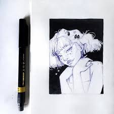 Filipa Santos On Instagram A Lil Drawing I Did Of Swanlungs The Other Week Loved How The Thumbnail Came Out So Might Make It Art Art Sketches Graphite Art