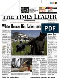 Info / le prix européen de l'énergie durable. Times Leader 05 04 2011 Wilkes Barre Osama Bin Laden