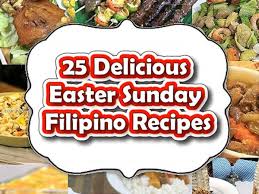 A sweet cake marked with a small cross on the top and traditionally eaten at easter. 25 Delicious Easter Sunday Filipino Recipes
