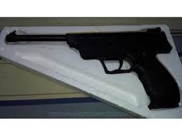 Pistola aire comprimido fox co2 replica beretta 92. Pistola De Aire Comprimido Calibre 5 5 Excelente Estado 5 Usos En Caja Como Nueva Con 700 Balines Compra En San Juan
