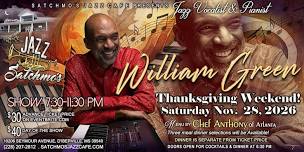 Satchmo’s Jazz Café Presents, William Green!