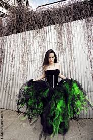 Black Neon Green Prom Wedding Gown Tutu Skirt Formal Black Wedding Dresses Designer Wedding Dresses Top Wedding Dresses