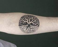 Yasam Agaci Dovmesi Tree Of Life Tattoo Tattoo Life Erkek Dovmeleri Kucuk Dovmeler