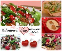 Valentine S Day Soup And Salad Ideas And Recipes Recipes Soup And Salad Valentines Food