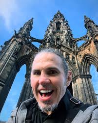 At the Scott Monument