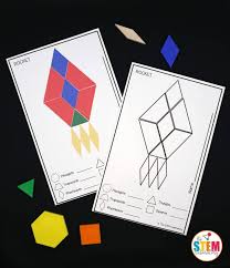 Mathreuls licensed for non commercial use only pattern block project pattern block templates pdf. Outer Space Pattern Block Mats The Stem Laboratory