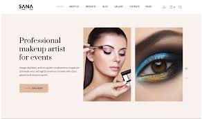 wordpress themes for makeup artistry