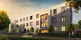 Stadthaus Nitzschke Neubau Eines Mehrfamilienhauses In Stadtfeld Ost Magdeburg Germany Visualisie Architektur Visualisierung Architektur Visualisierung