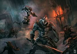 Tons of awesome goblincore wallpapers to download for free. Hd Wallpaper Fantasy Art Lava Cave Goblin Goblins According To Samson Wallpaper Flare