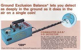 Whites coinmaster 4/db operator instructions manual. Blast To The Past With White S White S Metal Detectors Detectorprospector Com