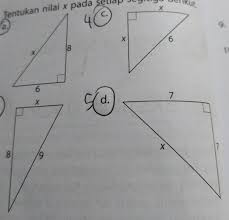 We did not find results for: 1 Tentukan Nilai X Dan Luas Pada Setiap Segitiga Berikut Pakai Cara Yang Lengkap Brainly Co Id