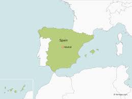 Vector Maps Of Spain Free Vector Maps