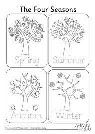 Imagen Relacionada Las Estaciones En Ingles Ingles Para Preescolar Material Escolar En Ingles