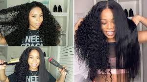 Mirrored straight hair is one of the most for effective hair straightening at home, before laying the hair dryer, you should wash your head using a do not forget that wet hair is more sensitive to all sorts of effects than dry, so be. Flatiron Test Straightening 13x6 Deep Wave Lace Wig Will It Revert Back Msbuy Hair Youtube
