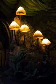 Mushroom Mushroom Lamp Fungi Light Nature Decor Fairy Lamp Mushroom Light Miniature Forest Home Decor Glow Forest Light Stuffed Mushrooms Magic Forest