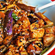 Szechwan Eggplant And Pork Stir Fry Recipe Yummly Recipe Pork Stir Fry Eggplant Recipes Pork Stir Fry Recipes