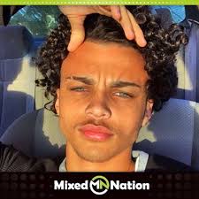 My 17 yr old son, Lucas Thomas. He is mixed with black & white."