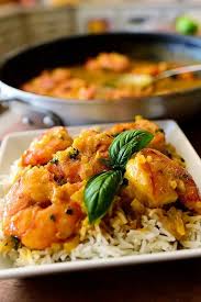 Coconut Curry Shrimp Recipe Seafood Recipes Indian Food Recipes Food