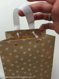 My finished gift bags from an 8″ x 11″ wrapping paper scrap, made a small gift bag 3″ x 6″ x 2″ in size. How To Make A Gift Bag Out Of Wrapping Paper Easy Diy Tutorial