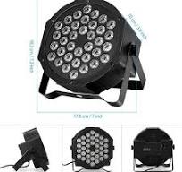 RGB 36 LED Stage Lights DJ Par Lights, Sound Activated ...