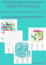 Unlike most word search puzzles wherein the words you need to find are listed at the bottom portion, this american history word search printable is more challenging to solve. Free Printable Science Word Search Puzzles