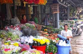 Trong khung cảnh về đêm, chợ hoa vẫn hoạt động nhưng ít người qua lại sẽ là thời điểm tuyệt vời cho du khách tham quan, khám phá chợ hoa hồ thị kỷ. Dáº¡o Chá»£ Hoa Lau Ä'á»i Nháº¥t Sai Gon