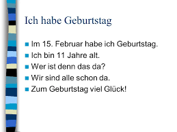 Ich habe geburtstag und mache eine party. Jana Hat Geburtstag Hallo Jana Wann Hast Du Geburtstag Heute Ppt Herunterladen