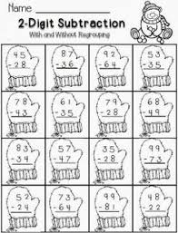 Line up the numbers according to place value taking care to place the bigger 1st grade math. 78 Addition And Subtraction Worksheets Ideas Addition And Subtraction Worksheets Math For Kids Subtraction Worksheets