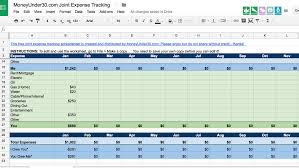 a simple spreadsheet for tracking shared expenses