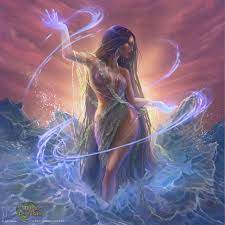 Inside the room is a statue, which can be interacted with to donate sums of 1000, 5000, and 10000 gold. Artstation Pincoya Mitos Y Leyendas Tcg Sol Devia