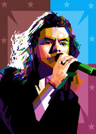 Notes on fashion at metropolitan museum of art on may 06, 2019 in new york city. Harry Styles Poster By Baturaja Vector Displate Harry Styles Poster Harry Styles Drawing Harry Styles