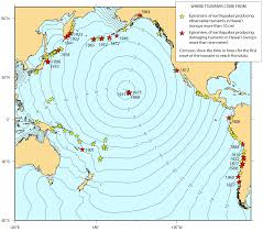 Epicenters Of Earthquakes Producing Observable Tsunamis In Hawaiʻi Tsunami Earthquake Epicenter