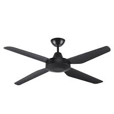 Need a new ceiling fan in your bedroom or living room? Arlec 130cm Matte Black Victor Abs 4 Blade Dc Ceiling Fan With Remote Control Bunnings Australia