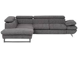 Housse canape d angle conforama maison design apsip de housse canapé angle conforama photo. Canape D Angle Gauche Convertible 4 Places En Tissu Prestige Coloris Gris Vente De Canape D Angle Conforama