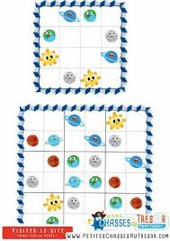 Sudoku pour enfants de maternelle. Sudoku Enfant 7 Kits De Sudoku Pour Enfant A Imprimer