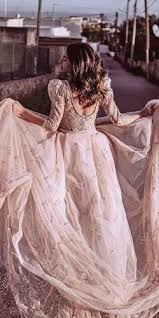 Modest plus size wedding dresses beach wedding chiffon a line floor length spaghetti straps lace up back simple elegant new plus size bohemian wedding dresses sheer neck appliques a line sweep train chiffon boho beach country bridal. 21 Peach Blush Wedding Dresses You Must See Peach Blush Wedding Dress Wedding Dresses Blush Peach Blush Wedding