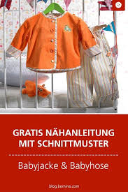 Hallo leider kann ich das schnittmuster nicht ausdrucken es wird nur die seite 1 und 2 angezeigt der. Nahanleitung Baby Jacke Und Hose Mit Gratis Schnittmuster