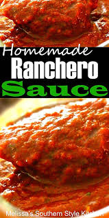 My goal was to come up with a recipe for huevos rancheros. Homemade Ranchero Sauce Melissassouthernstylekitchen Com