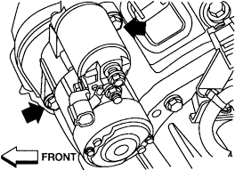 The starter is located pretty much right below the air intake hoses. Perfect Nissan 2005 Nissan Altima Starter