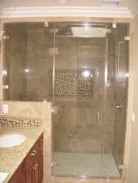 Installed properly, this type of tile holds up well and if textured, it can resist slips. Steam Shower Door Traditional Bathroom Los Angeles By Algami Glass Doors Houzz