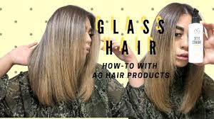 Our new breakthrough formula is a straightening system that aligns the bonds in your hair to make them super straight and reflect light for amazing shine. Ag Smooth Set It Straight Straightening Lotion Zennkai