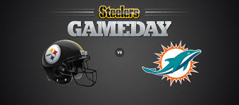Pittsburgh Steelers Vs Miami Dolphins Heinz Field In