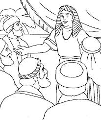 Joseph In Egypt Coloring Pages Sunday School Coloring Pages Bible Coloring Pages Bible Crafts