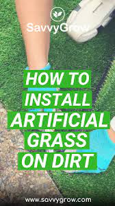 Before installation, some weeds and garbage should be cleaned up in the paved site. How To Install Artificial Grass On Dirt Laying Artificial Grass Artificial Grass Installation Artificial Grass Backyard