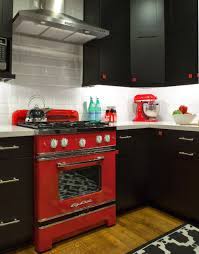 Images of red black and white kitchens. Black White Red Kitchen Houzz